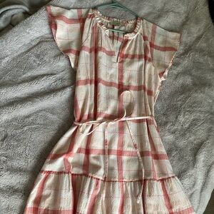 Loft Picnic Tie Waist Dress
